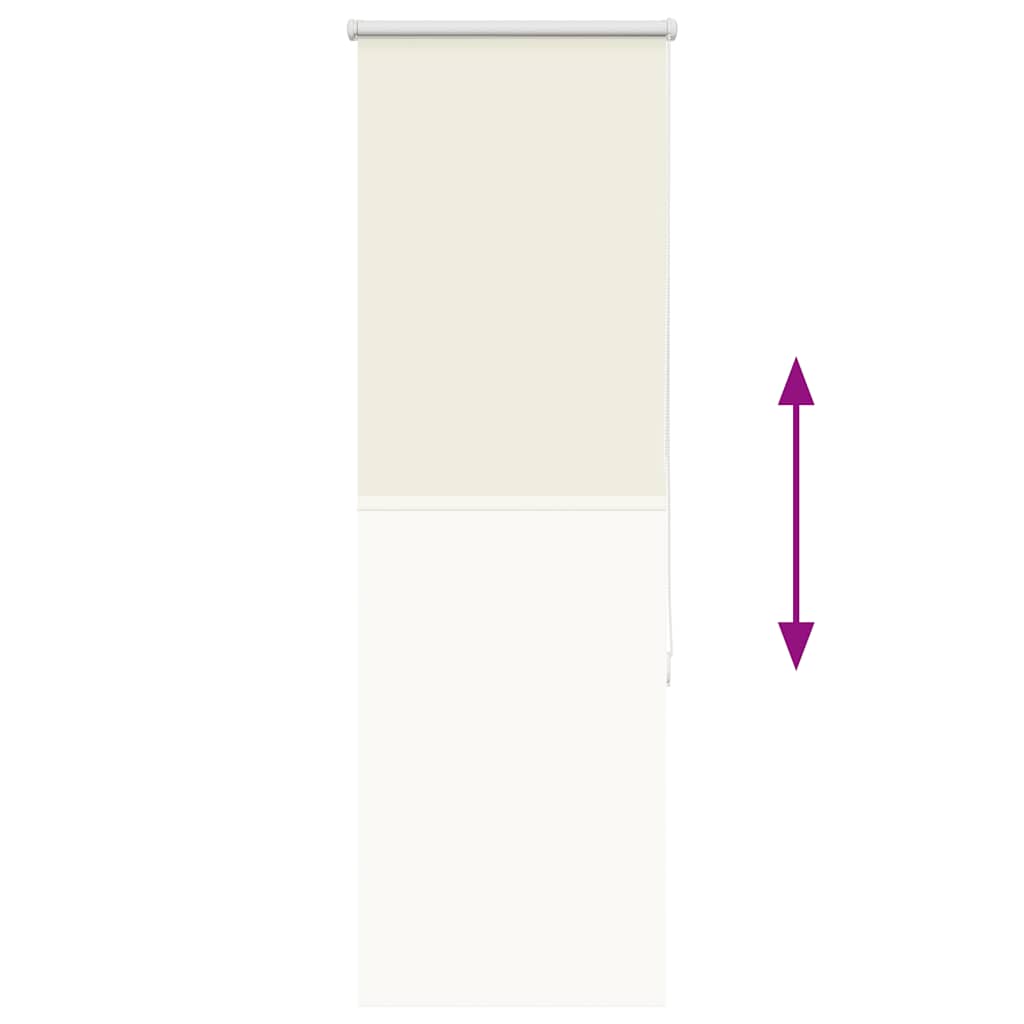 Rolgordijn verduisterend 45x175 cm stofbreedte Gebroken wit