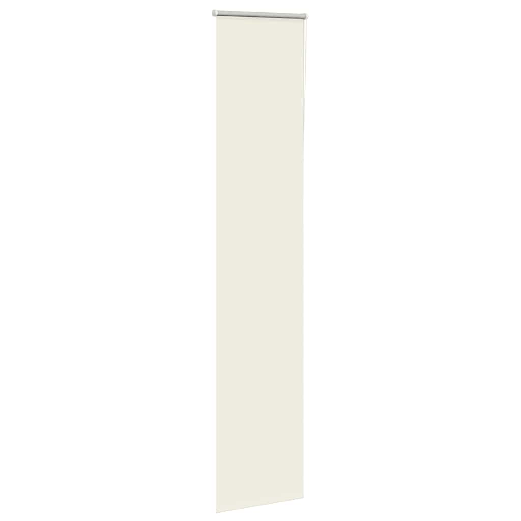 Rolgordijn verduisterend 45x210 cm stofbreedte Gebroken wit