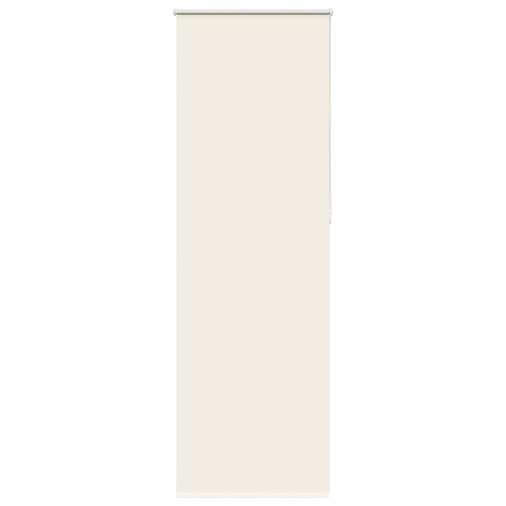 Rolgordijn verduisterend gebroken wit 65x210 cm stofbreedte