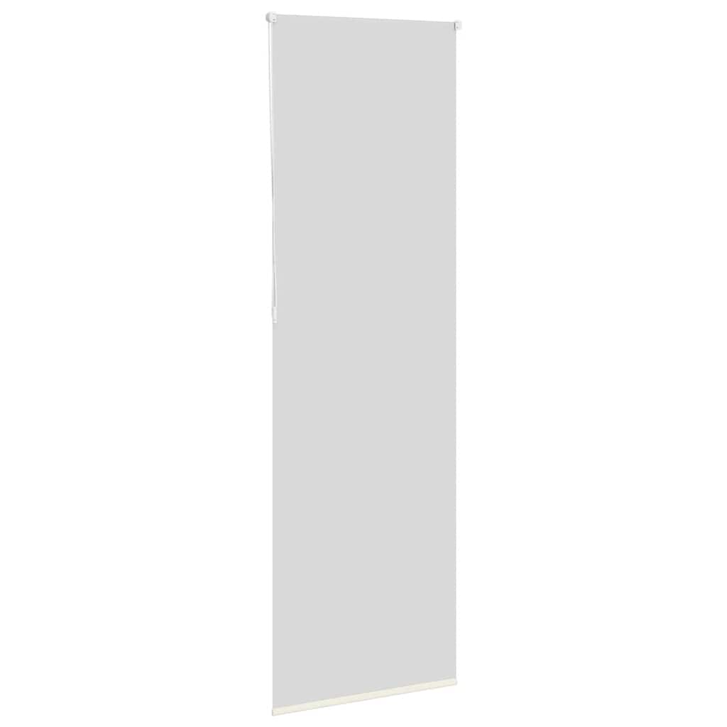 Rolgordijn verduisterend gebroken wit 65x210 cm stofbreedte