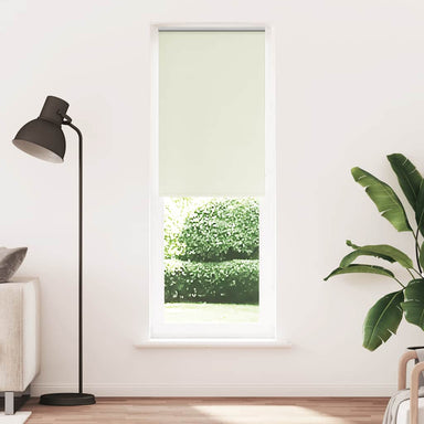 Rolgordijn verduisterend gebroken wit 85x210 cm stofbreedte
