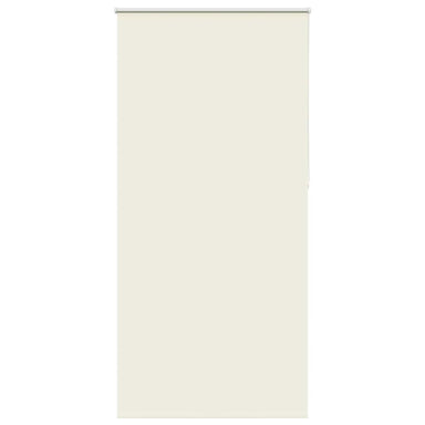 Rolgordijn verduisterend gebroken wit 90x210 cm stofbreedte