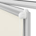 Rolgordijn verduisterend gebroken wit 90x230 cm stofbreedte