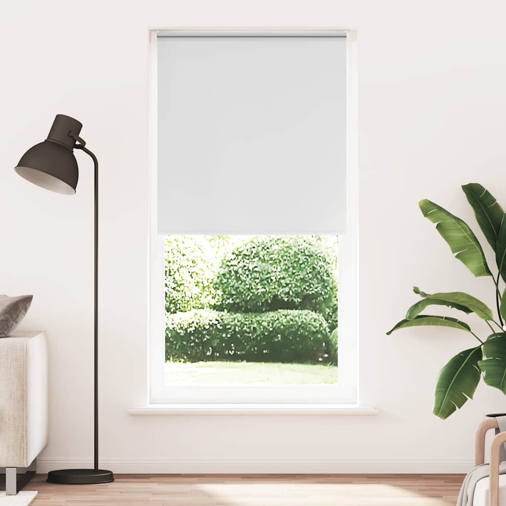 Rolgordijn verduisterend 90x210cm stofbreedte 85,7 cm wit