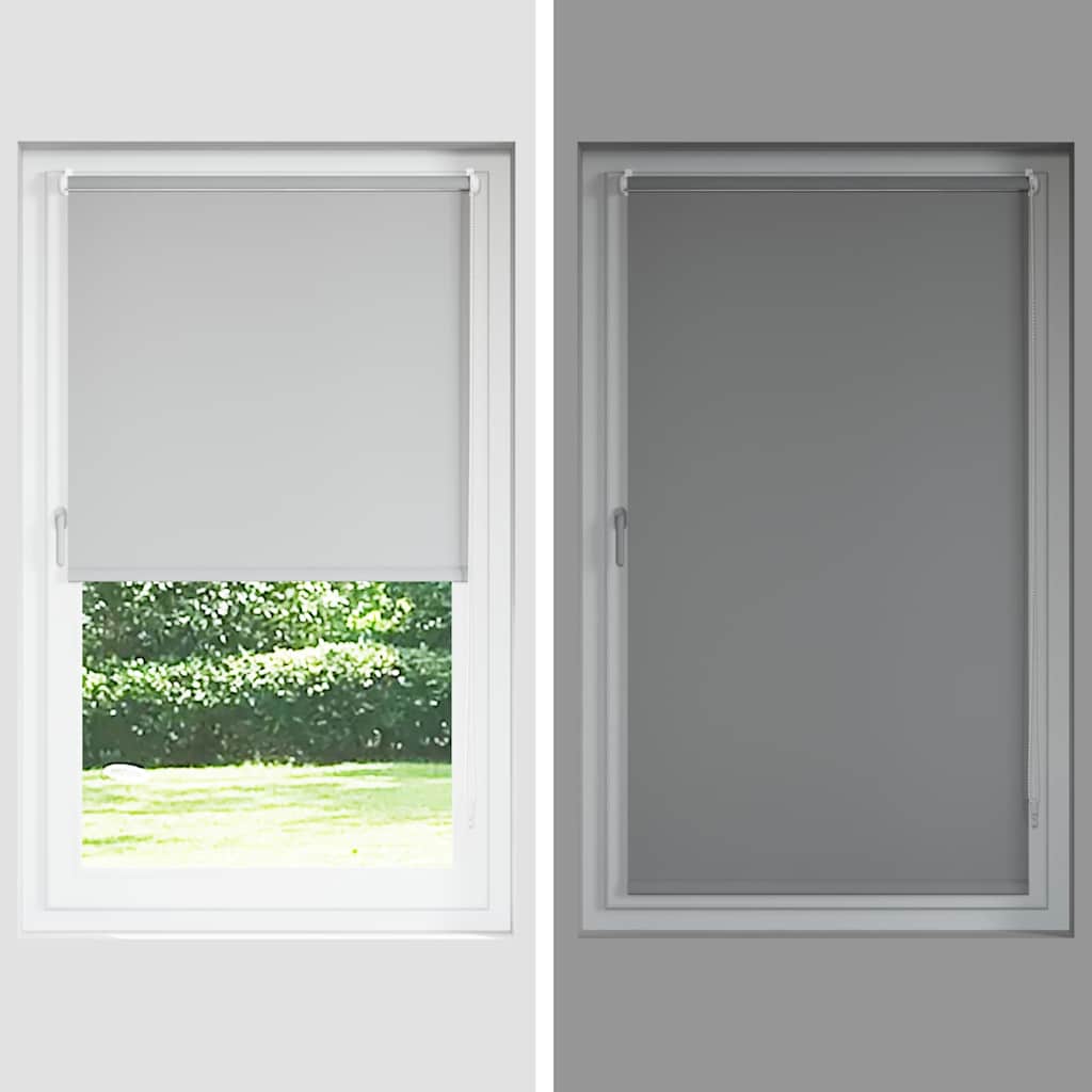Rolgordijn verduisterend 165x230 cm stofbreedte 161,6 cm wit