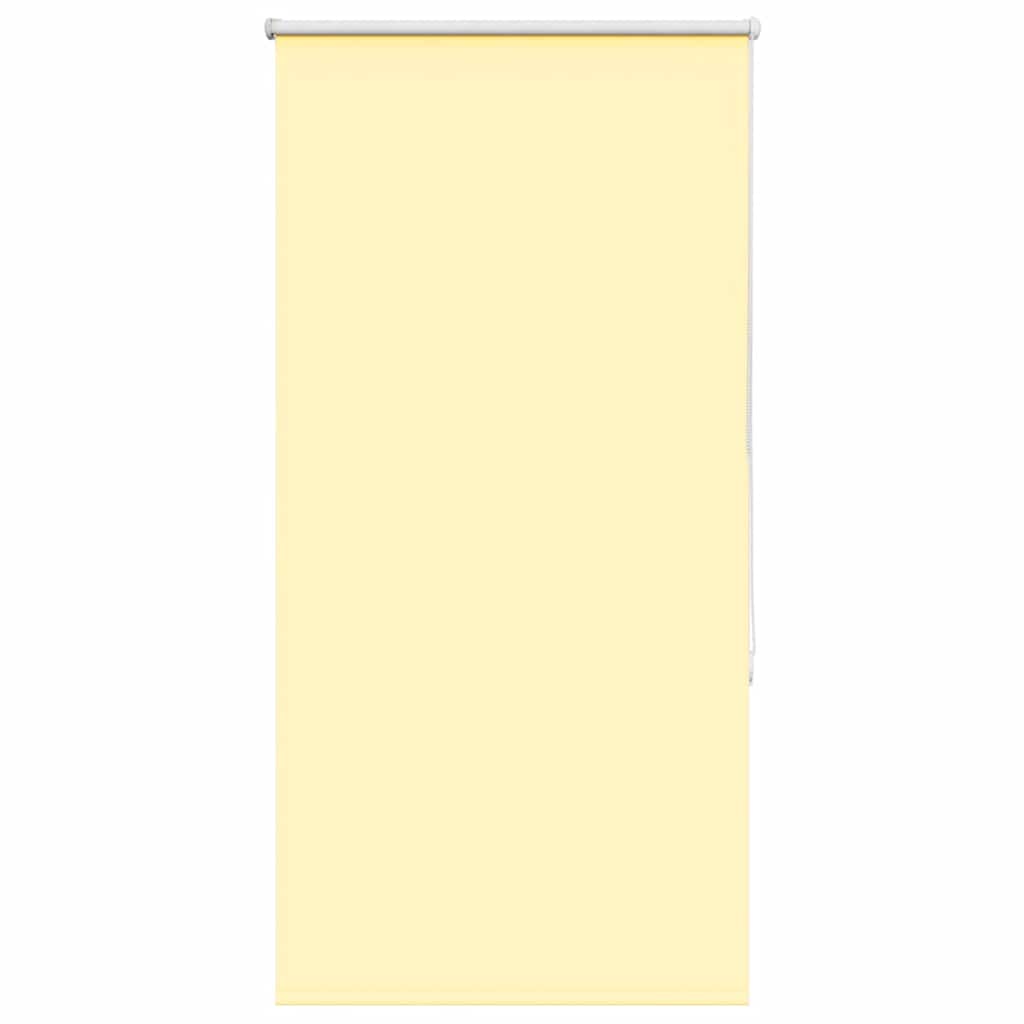 Rolgordijn verduisterend 70x130 cm stofbreedte 65,7 cm geel