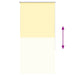 Rolgordijn verduisterend 75x130 cm stofbreedte 70,7cm geel