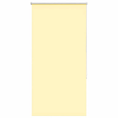 Rolgordijn verduisterend 80x130 cm stofbreedte 75,7cm geel