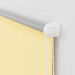 Rolgordijn verduisterend 80x130 cm stofbreedte 75,7cm geel