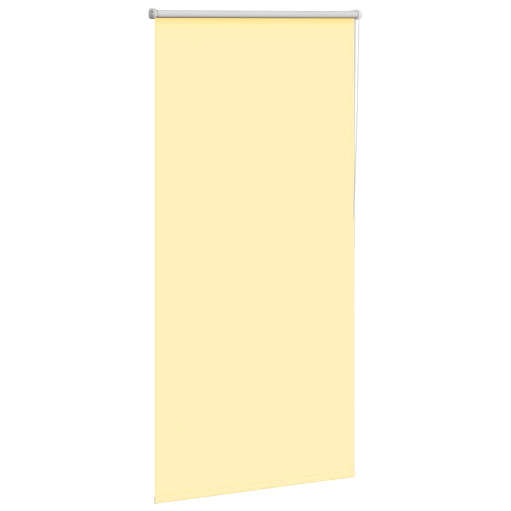 Rolgordijn verduisterend 75x150 cm stofbreedte 70,7cm geel