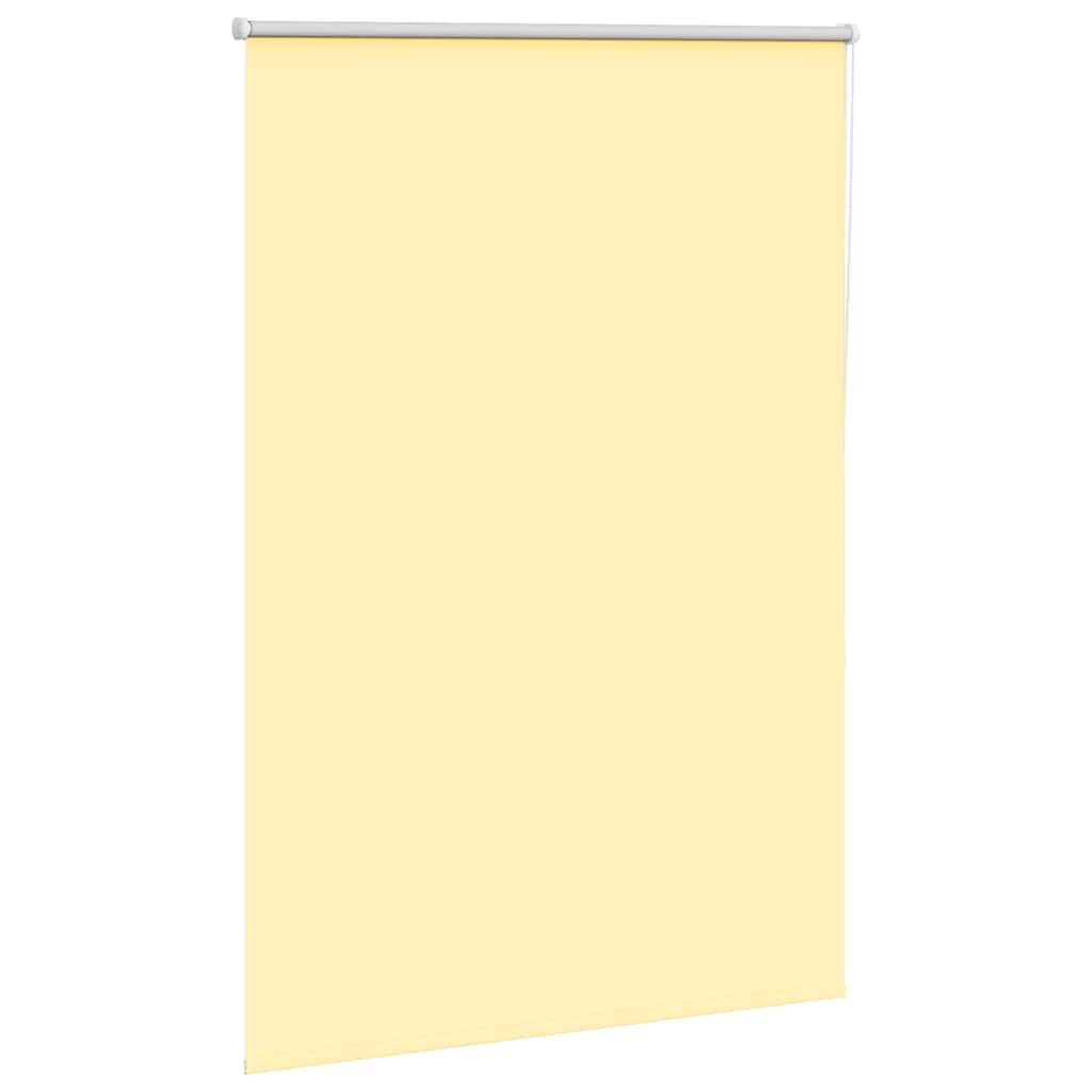 Rolgordijn 100x150 cm stofbreedte 95,7 cm verduisterend geel