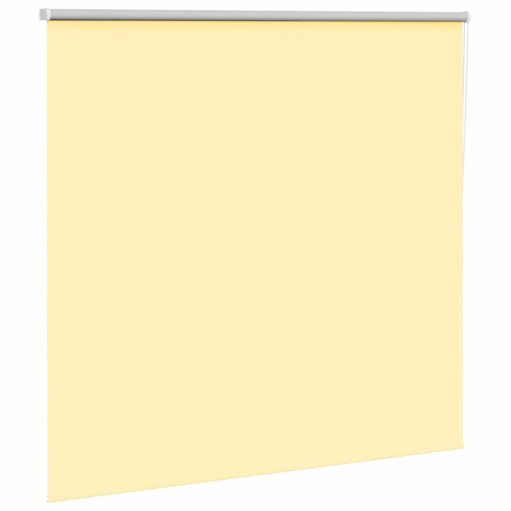 Rolgordijn verduisterend 145x150 cm stofbreedte 141,6 cm geel