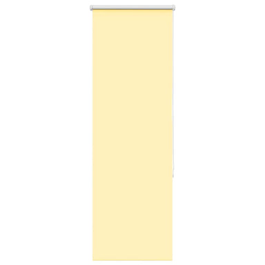 Rolgordijn 40x175 cm stof verduisterend geel Stofbreedte 35,7cm