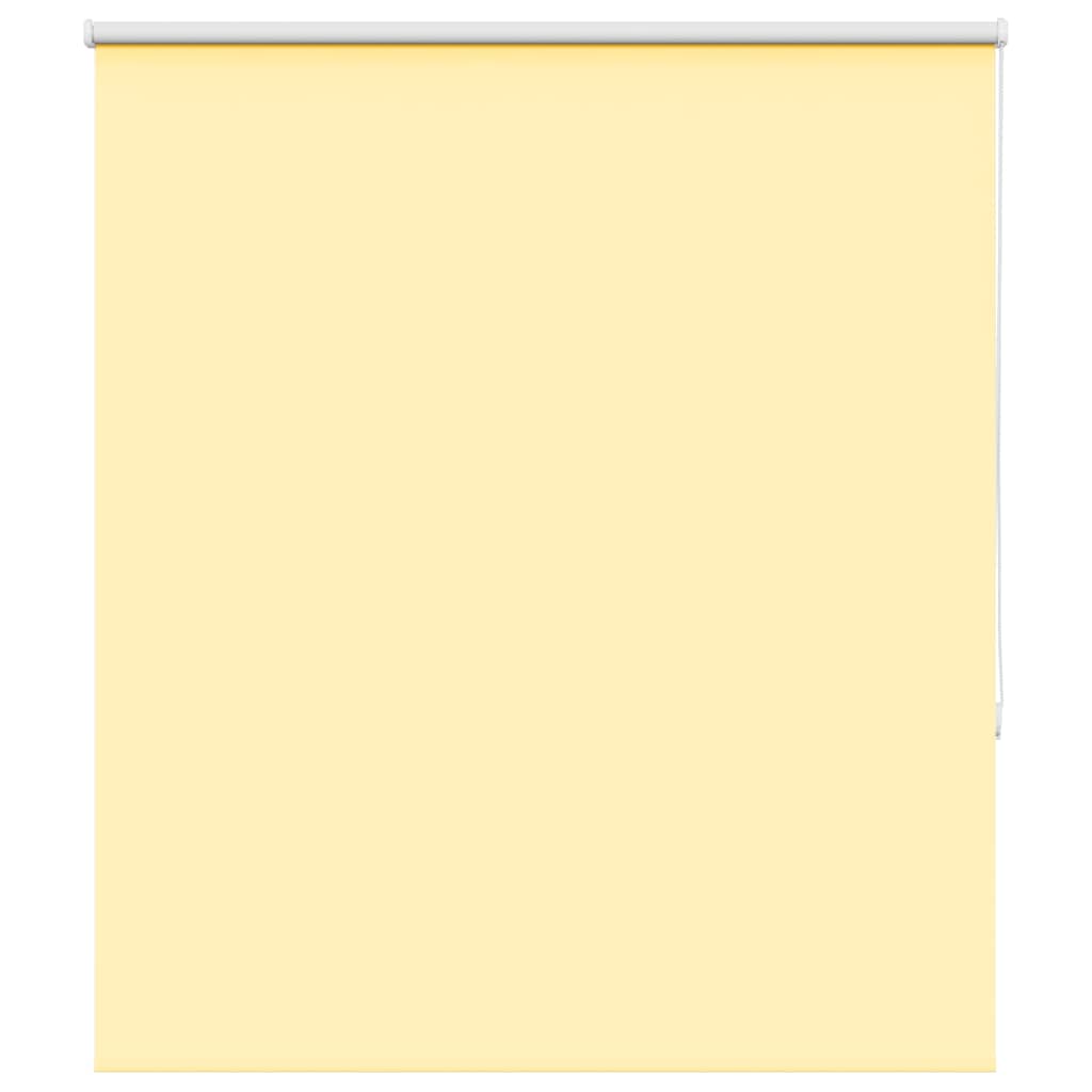 Rolgordijn verduisterend 135x175 cm stofbreedte 131,6 cm geel