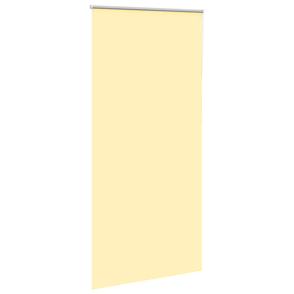 Rolgordijn verduisterend 115x210 cm stofbreedte 110,7 cm geel