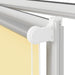 Rolgordijn 125x230 cm verduisterend stofbreedte 121,6 cm geel