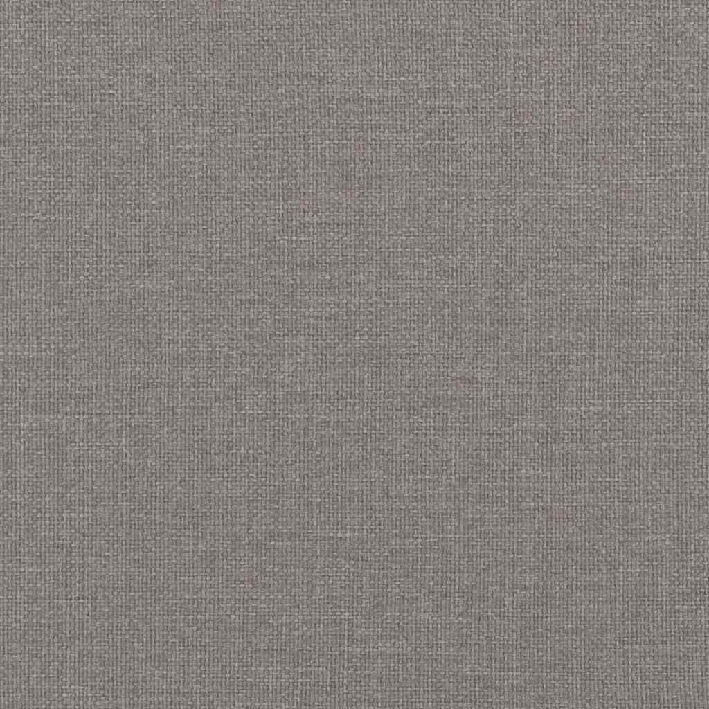 Fauteuil verstelbaar stof taupe