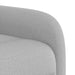 Fauteuil verstelbaar stof wolk grijs