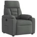 Relaxfauteuil Donkergrijze Stof 1