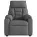 Relaxfauteuil Donkergrijze Stof 1