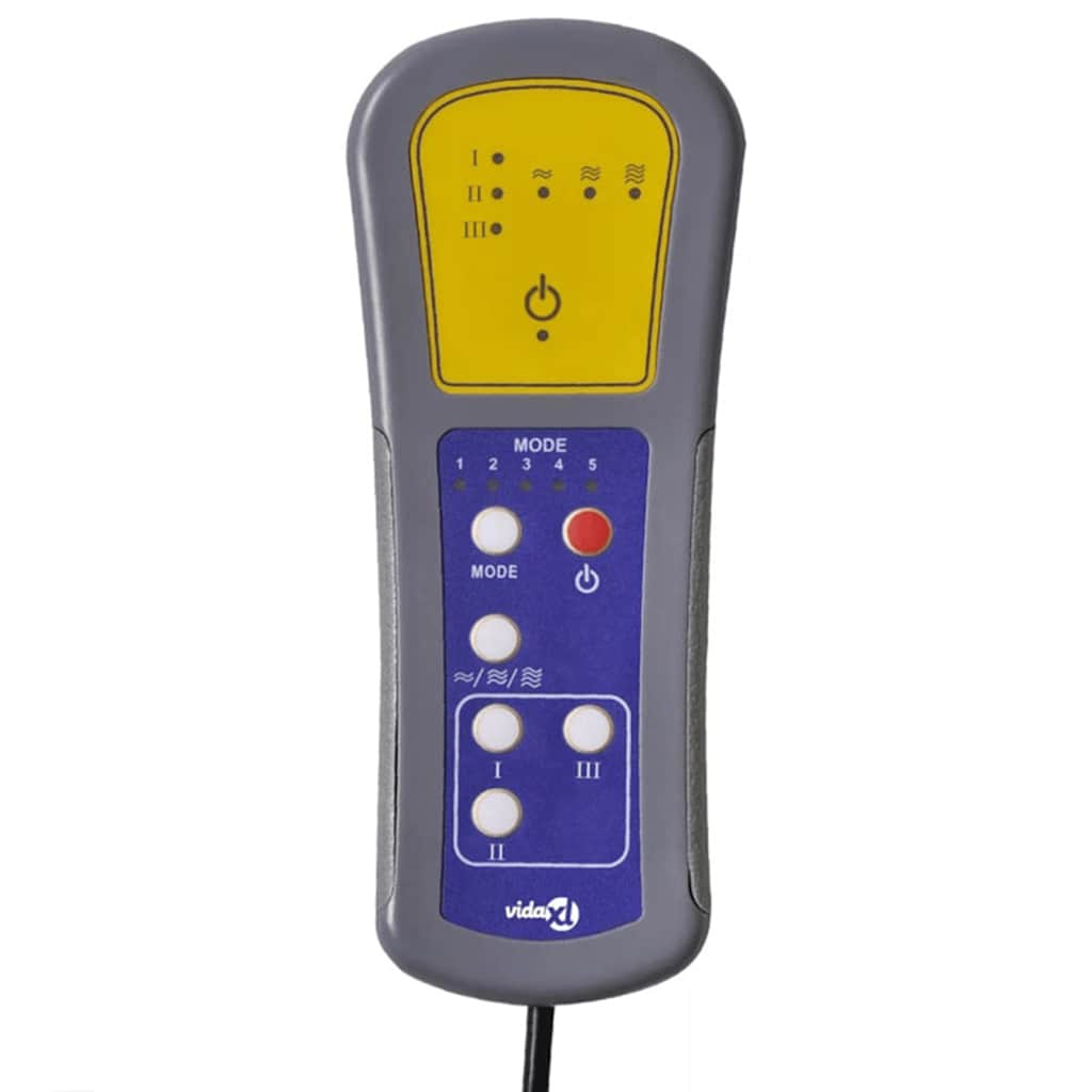 Massagestoel microvezelstof beige