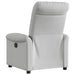 Fauteuil verstelbaar stof wolk grijs