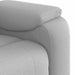 Fauteuil verstelbaar stof wolk grijs