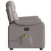 Massagestoel verstelbaar stof taupe