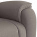 Massagestoel verstelbaar stof taupe
