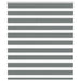 Zebra rolgordijn 120x100 cm stofbreedte 115,9 cm donkergrijs