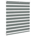 Zebra rolgordijn 120x100 cm stofbreedte 115,9 cm donkergrijs