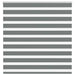 Zebra rolgordijn 145x100 cm stofbreedte 140,9 cm donkergrijs