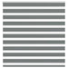 Zebra rolgordijn 150x100 cm stofbreedte 145,9 cm donkergrijs