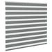 Zebra rolgordijn 160x100 cm stofbreedte 155,9 cm donkergrijs