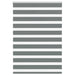 Zebra rolgordijn 105x150 cm stofbreedte 100,9 cm donkergrijs
