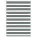 Zebra rolgordijn 115x150 cm stofbreedte 110,9 cm donkergrijs