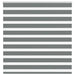 Zebra rolgordijn 140x150 cm stofbreedte 135,9 cm donkergrijs