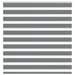 Zebra rolgordijn 150x150 cm stofbreedte 145,9 cm donkergrijs