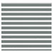 Zebra rolgordijn 155x150 cm stofbreedte 150,9 cm donkergrijs