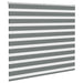 Zebra rolgordijn 155x150 cm stofbreedte 150,9 cm donkergrijs