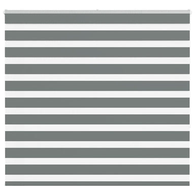 Zebra rolgordijn 160x150 cm stofbreedte 155,9 cm donkergrijs