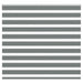 Zebra rolgordijn 160x150 cm stofbreedte 155,9 cm donkergrijs