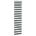 Zebra rolgordijn 70x200 cm stofbreedte 65,9 cm donkergrijs
