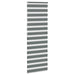 Zebra rolgordijn 90x200 cm stofbreedte 85,9 cm donkergrijs