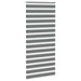Zebra rolgordijn 95x200 cm stofbreedte 90,9 cm donkergrijs