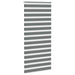 Zebra rolgordijn 110x200 cm stofbreedte 105,9 cm donkergrijs