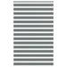 Zebra rolgordijn 145x200 cm stofbreedte 140,9 cm donkergrijs