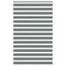 Zebra rolgordijn 150x200 cm stofbreedte 145,9 cm donkergrijs