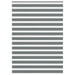 Zebra rolgordijn 160x200 cm stofbreedte 155,9 cm donkergrijs