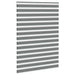 Zebra rolgordijn 160x200 cm stofbreedte 155,9 cm donkergrijs